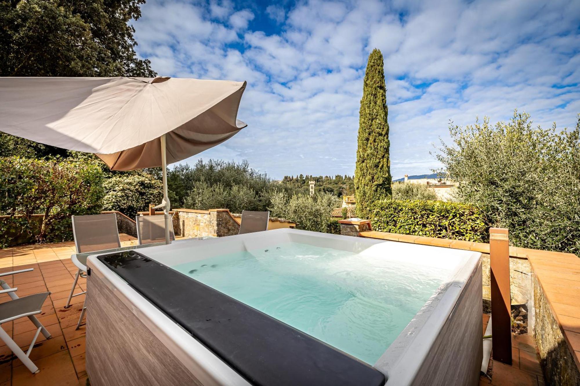 Yid Cozy House In Fiesole With Jacuzzi Lägenhet Exteriör bild